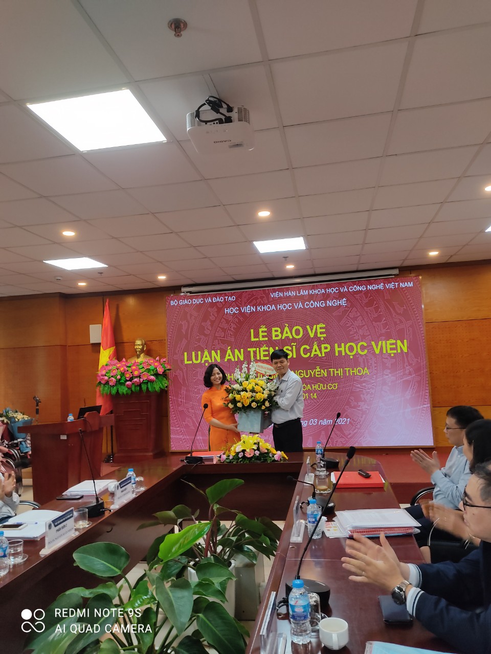 Giảng viên Nguyễn Thị Thoa bảo vệ thành công Luận án tiến sĩ cấp Học viện