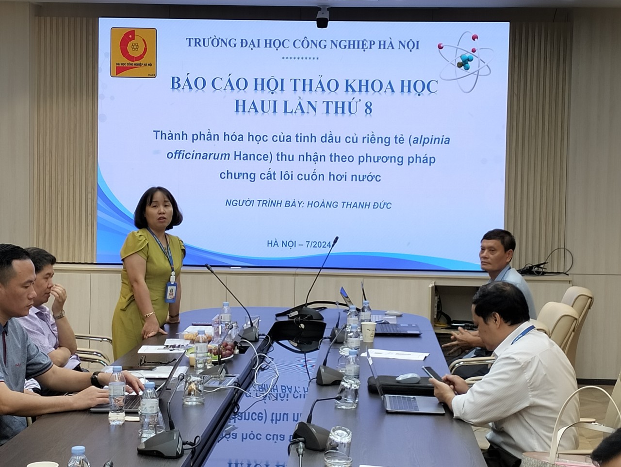 Hội nghị Khoa học công nghệ HaUI lần thứ VIII- Phân ban Công nghệ Hóa: Kết nối khoa học và đời sống