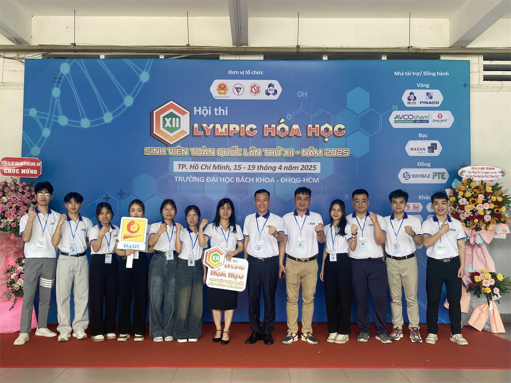 LỄ KHAI MẠC HỘI THI OLYMPIC HÓA HỌC SINH VIÊN TOÀN QUỐC LẦN THỨ XII – NĂM 2025