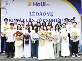 LỄ BẢO VỆ KHÓA LUẬN TỐT NGHIỆP CỦA SINH VIÊN NGÀNH HÓA DƯỢC